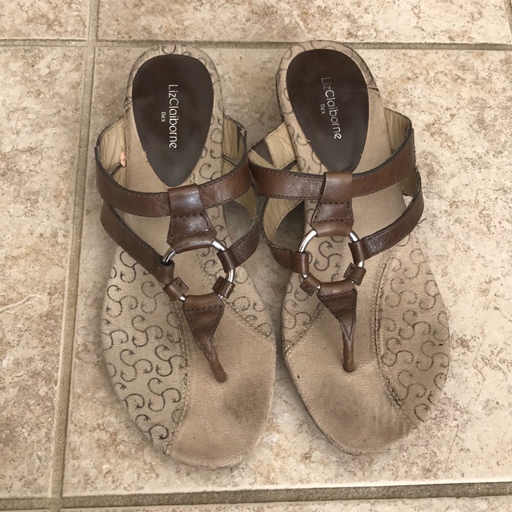 Liz Claiborne flex sandals
